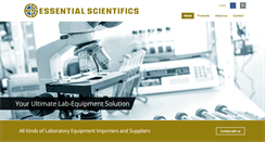 Desktop Screenshot of essentialsci.com