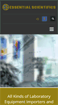 Mobile Screenshot of essentialsci.com